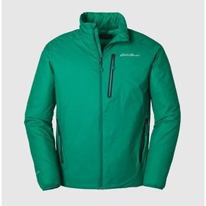 NWT Eddie Bauer Men's EverTherm Down Jacket Dark Mint Large Tall